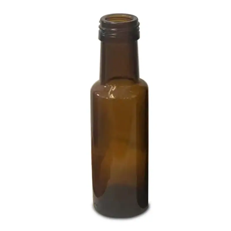 100ml Round Olive Oil Bottle – Antique Green / Dark Green | Wholesale Factory Supply 1 100ml Antique Green Round Olive Oil Bottle
