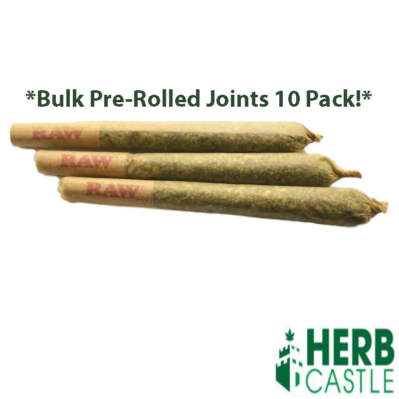 Bulk Pre-Rolled Joints 10 Pack (AAAA+/ Craft)