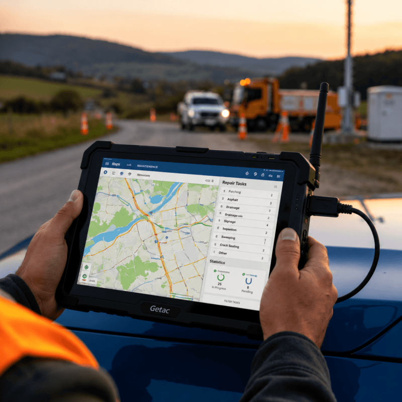 outdoor industrial tablet