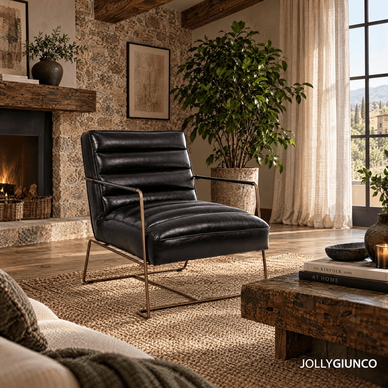 Poltrona Brianna nero