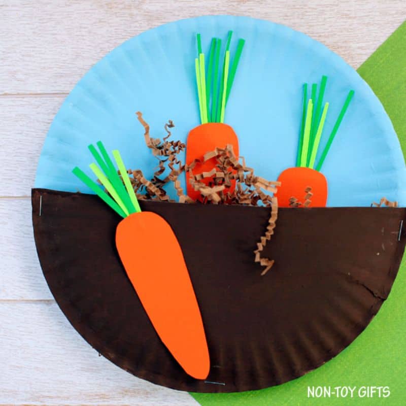 carrots in the garden craft