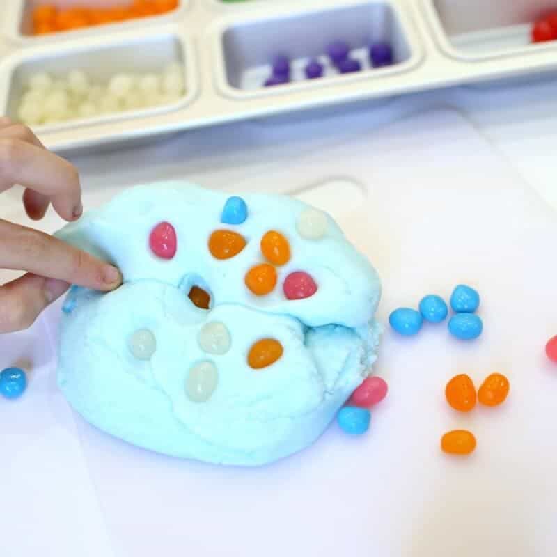 jelly bean playdough