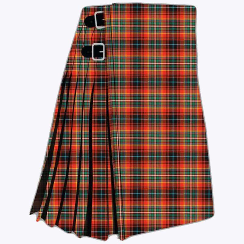 Clan Macinnes Red Ancient Tartan Kilt