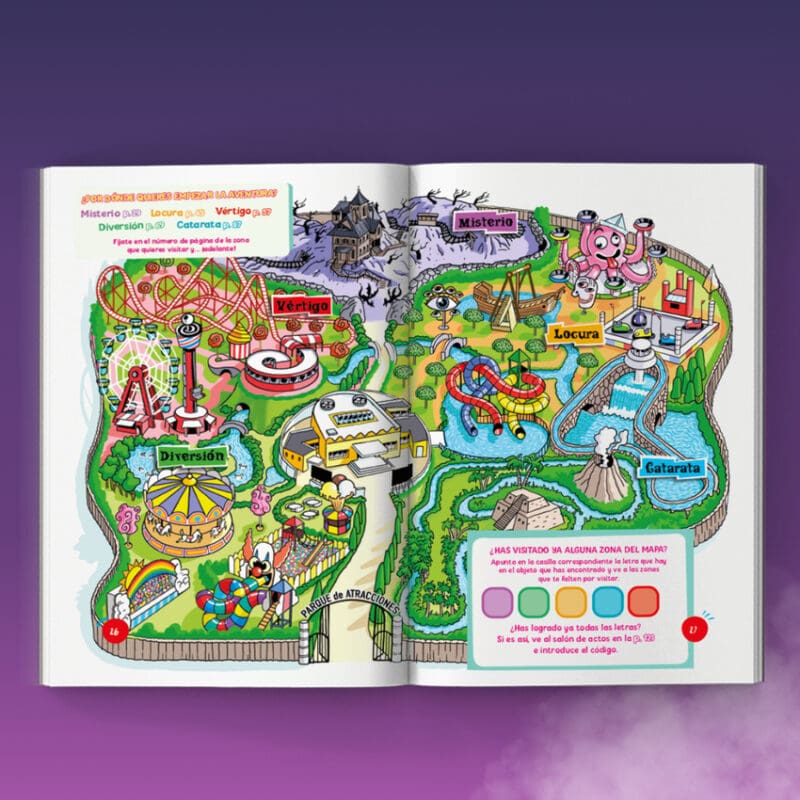 Atrapados en el parque de atracciones maldito elige tu propia aventura