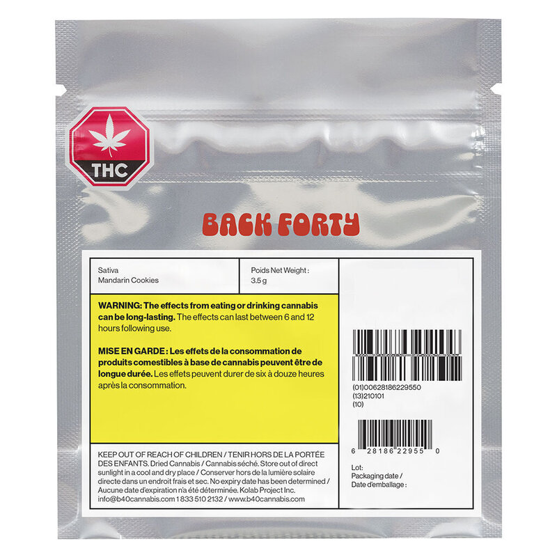 Mandarin Cookies 28g <br>Sativa <br>29.1% - Image 2