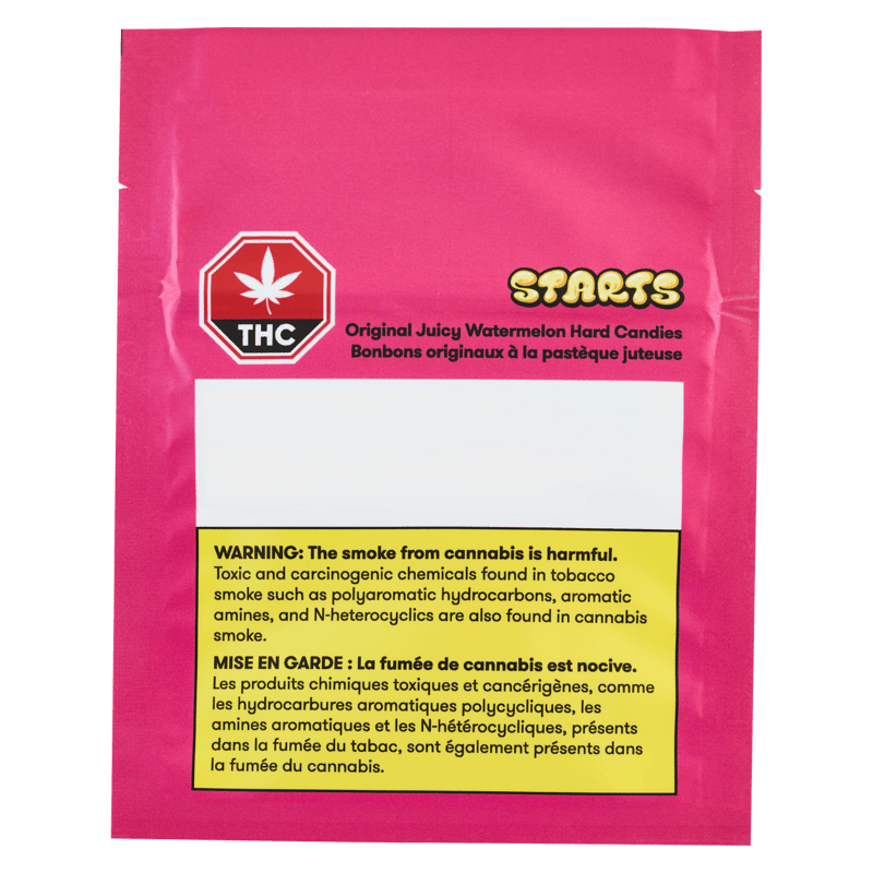 Juicy Watermelon Hard Candy <br>10mg THC - Image 2