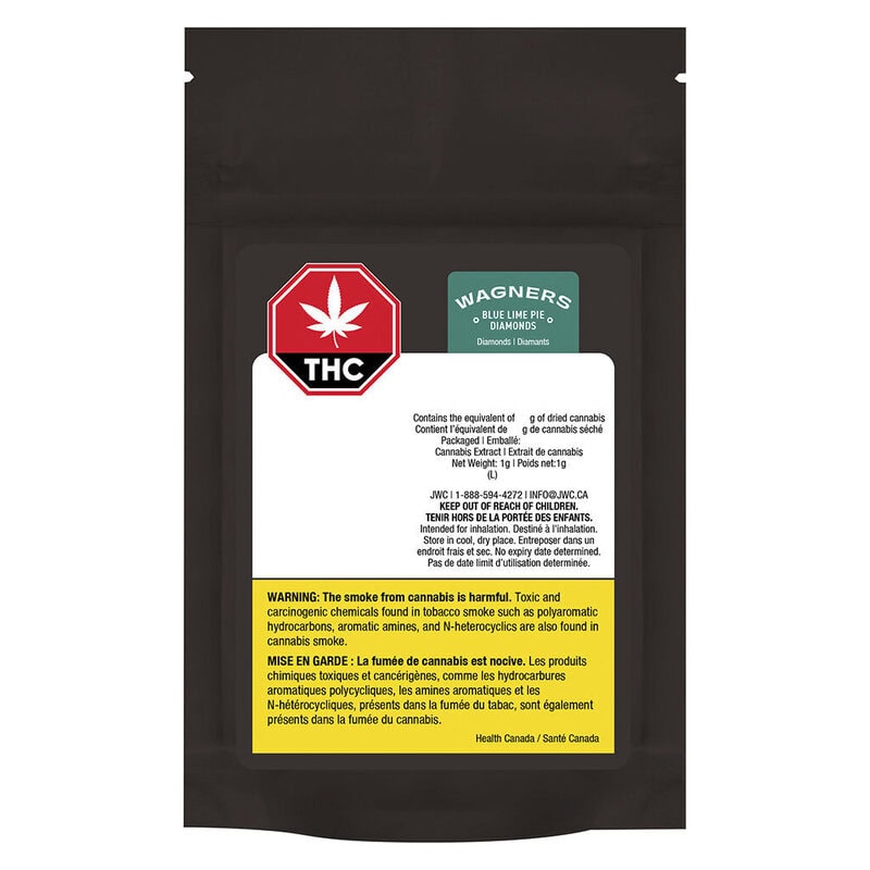 Blue Lime Pie Diamonds 1g <br>Hybrid <br>82.2% - Image 2