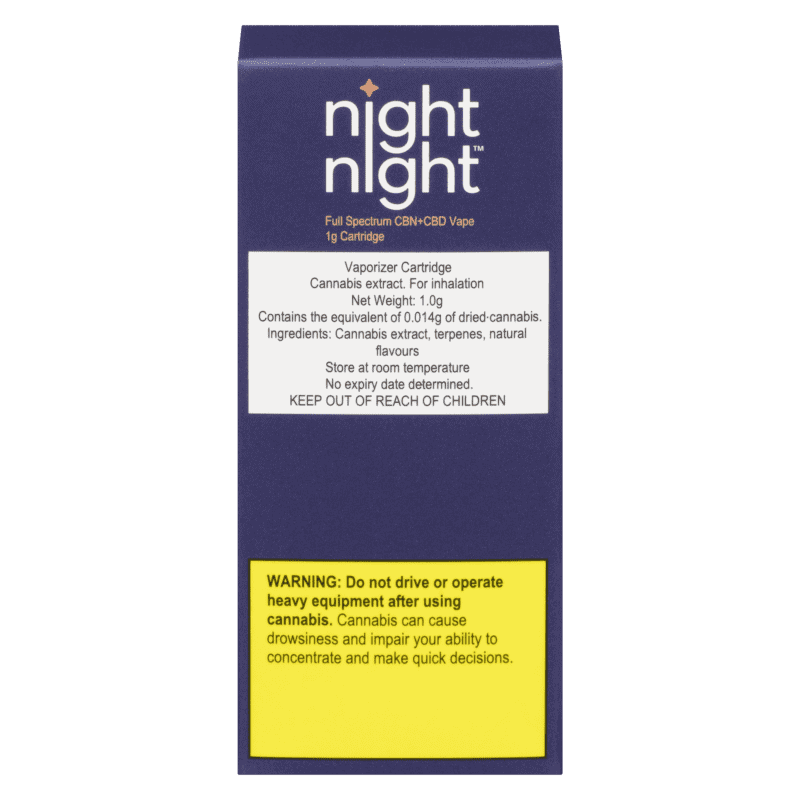 NightNight Full Spectrum CBN+CBD 520 1g Montrose Cannabis