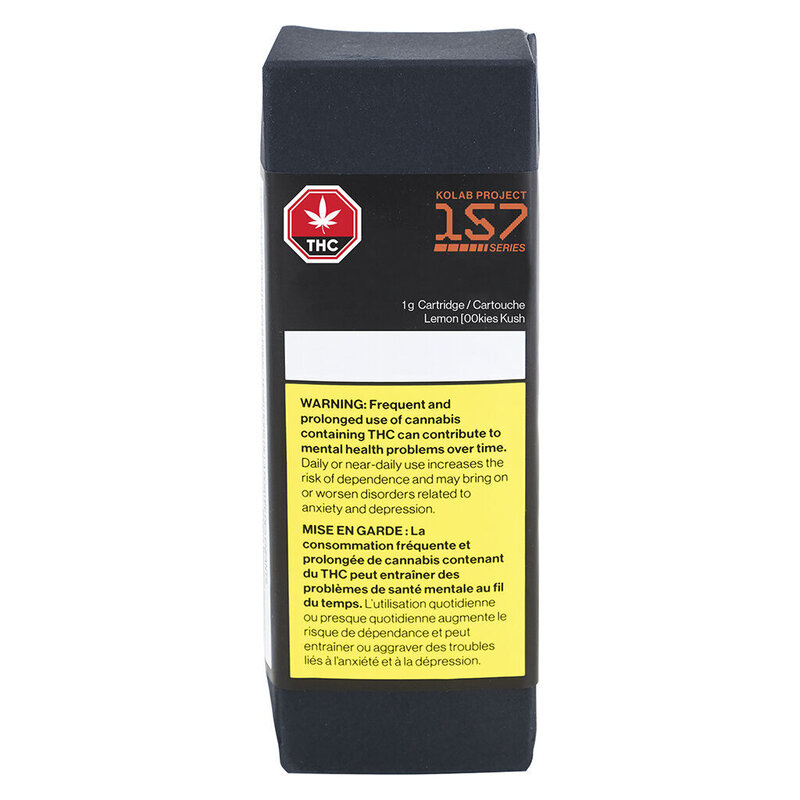 157 Series Lemon Cookies Kush 510 <br>Indica <br>88% - Image 2