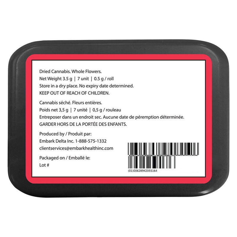 Pineapple Haze Craft Pre-Rolls 7 Pack <br>Sativa <br>30.1% - Image 3