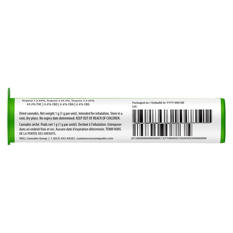Thicc Mintz Pre-Roll - Single <br>Indica <br>30.2% - Image 3