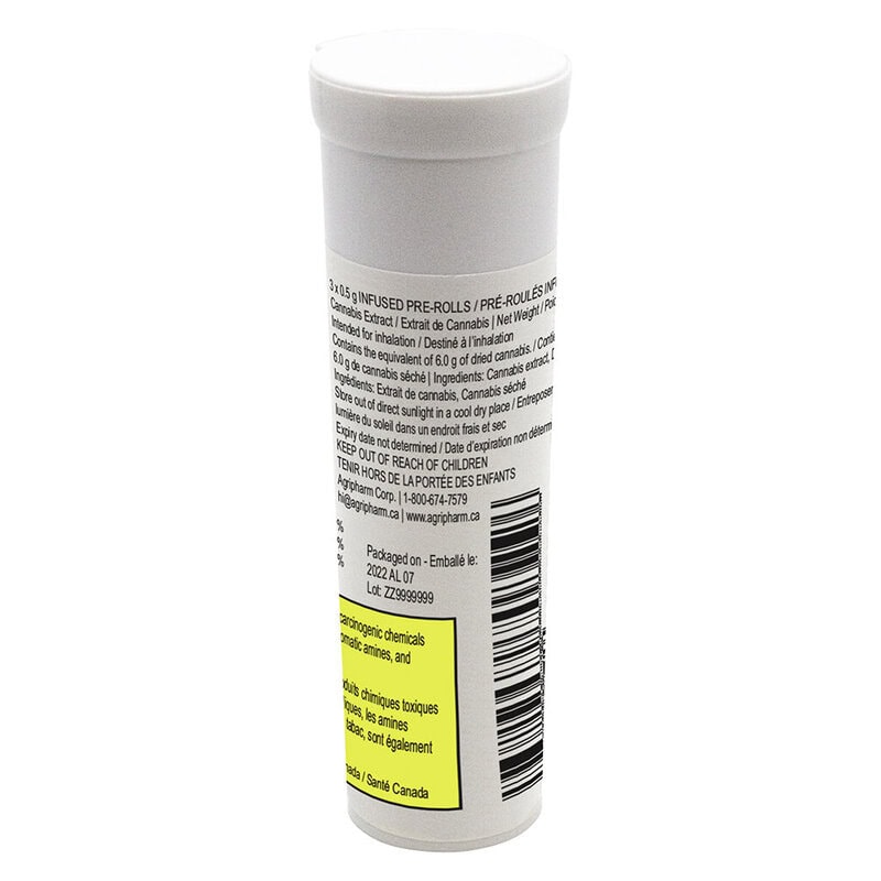 Orangeade Live Resin Infused Pre-Rolls 3 Pack <br>Sativa <br>34.2% | 2.7% Terps - Image 3