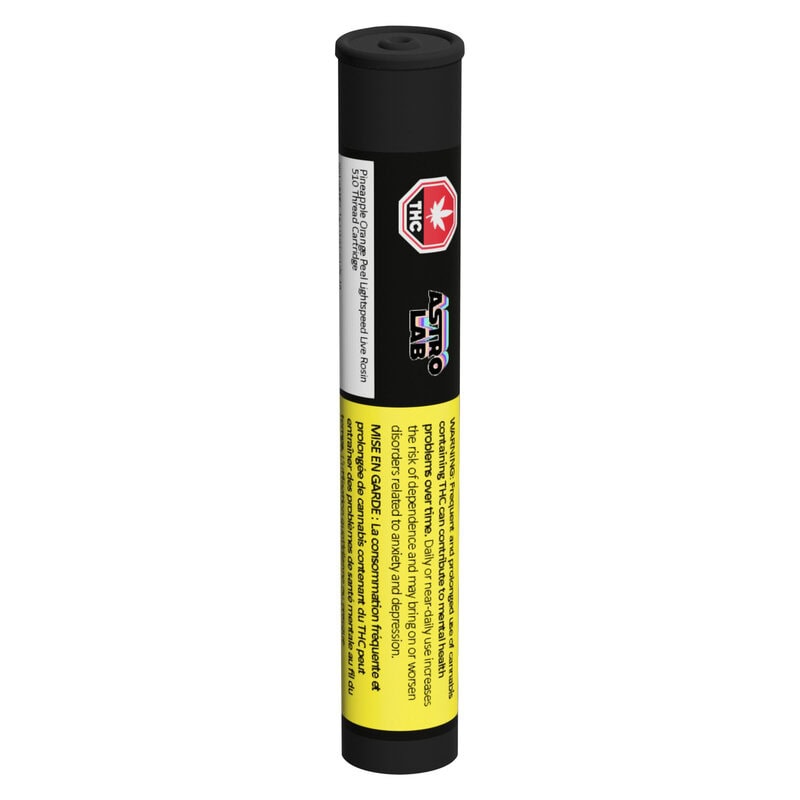 Pineapple Orange Peel Lightspeed Live Rosin 510 1g <br>Hybrid <br>73.6% | 10% Terps - Image 2