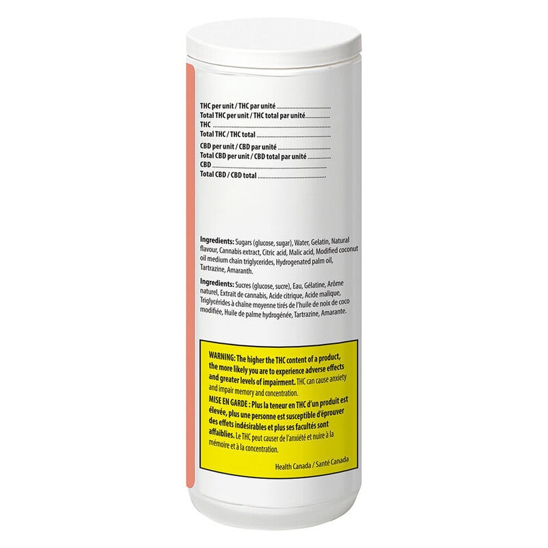 Peach Mango CBD <br>25 Pack <br>30mg CBD per chew - Image 3