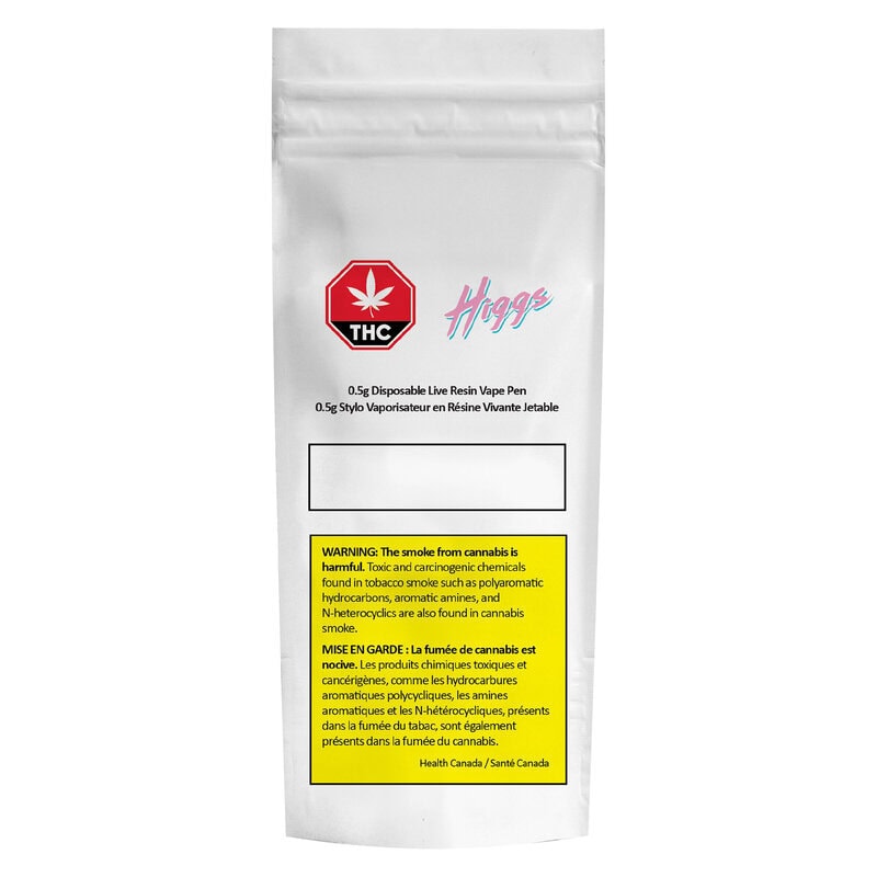 Live Resin Disposable Strawberry Cough 0.5g <br>Sativa <br>77.1% - Image 2