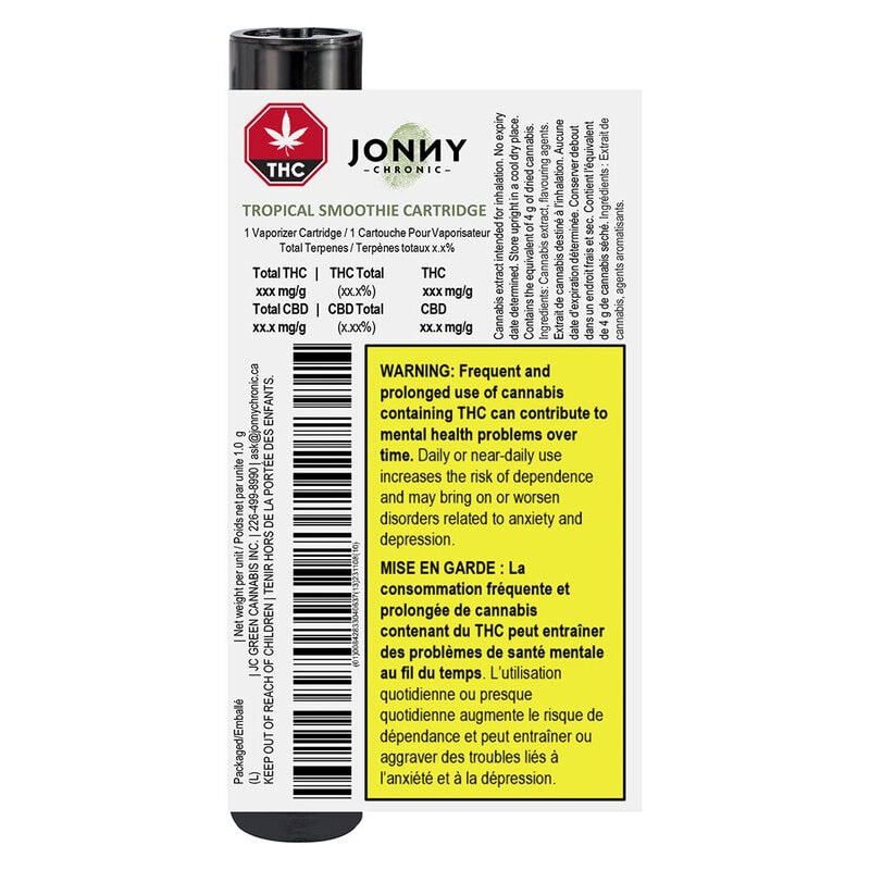Tropical Smoothie 510 1g <br>Sativa <br>90% | 5.9% Terps - Image 3