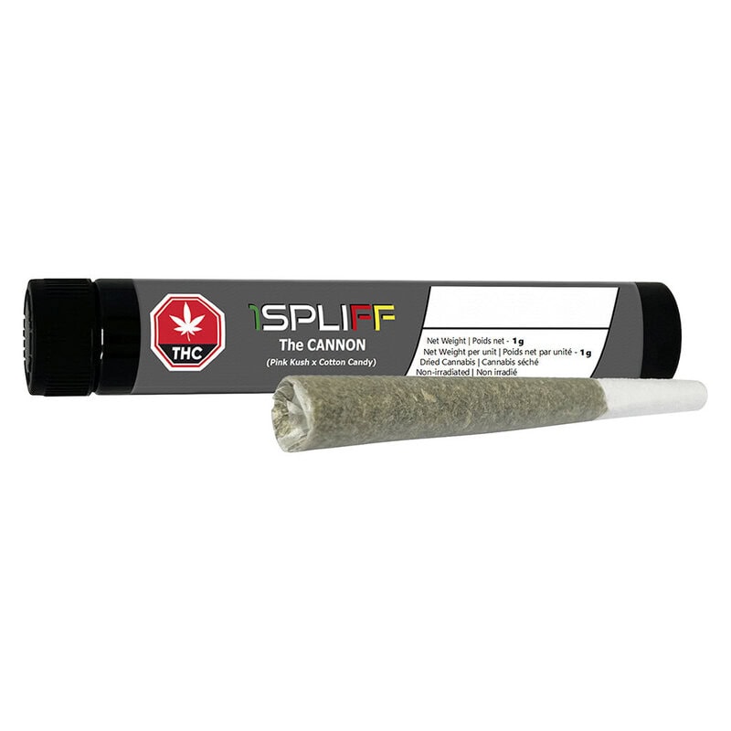 Cannon Pre-Roll 1g Single by 1Spliff