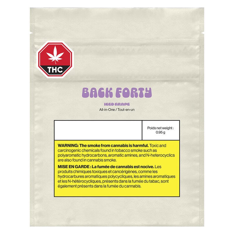 Iced Grape Disposable Pen 0.95g <br>Sativa <br>92% - Image 2