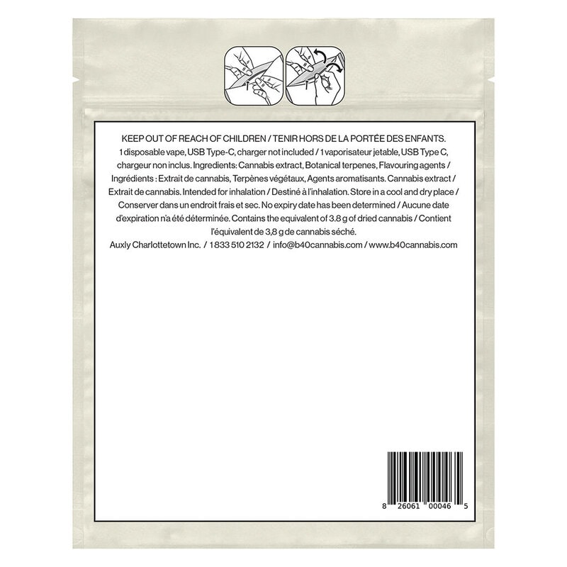 Iced Grape Disposable Pen 0.95g <br>Sativa <br>92% - Image 3