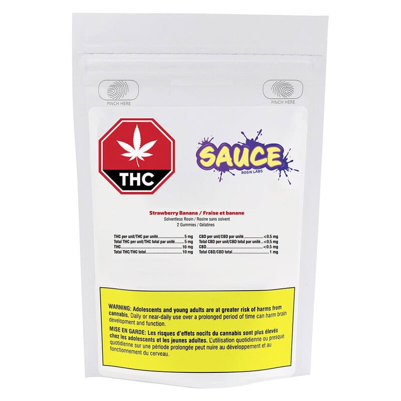 Solventless Rosin Gummies 2 Pack Soft Chews <br>Hybrid <br>10mg - Image 2