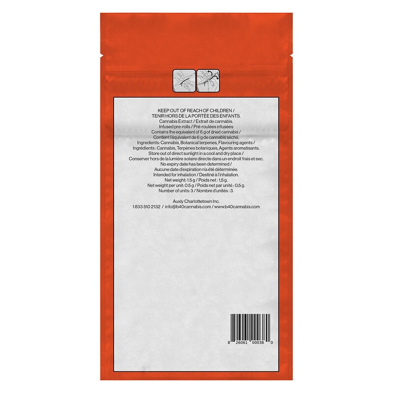 Multipack Infused Pre-Rolls 3 Pack <br>Hybrid <br>39.4% - Image 3