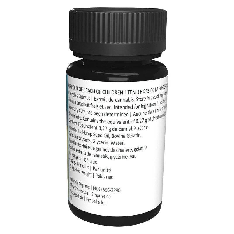 3000 CBD Softgels (60 x 50 CBD) <br>60 caps <br>50mg CBD - Image 3