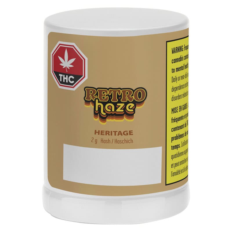 Heritage Hash 2g <br>Indica <br>27.27% | CBD 22.95% - Image 2