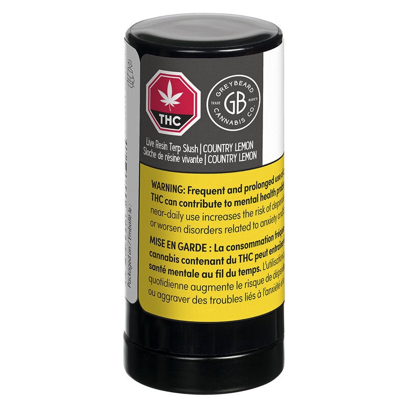 Live Resin Terp Slush Country Lemon 1g <br>Sativa <br>69.9% | 14.4% Terps - Image 2