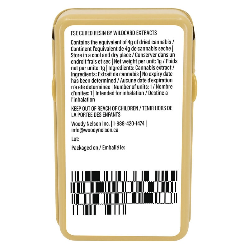 Woody Nelson Rainbow Driver 510 1g Montrose Cannabis