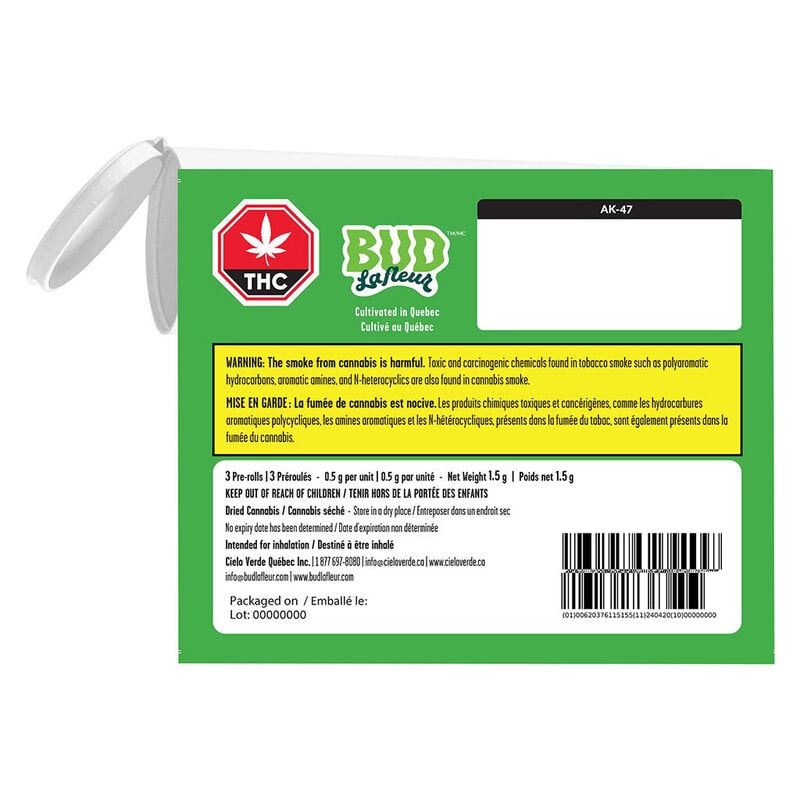 bud lafleur ak-47 pre rolls