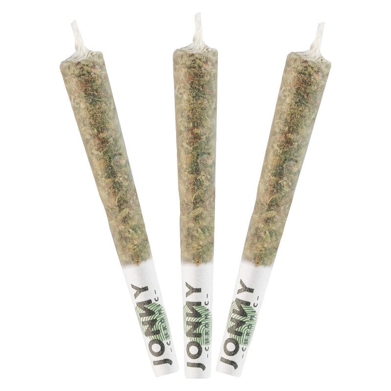 Jonny Chronic Live Resin Taster Pack Infused Pre-Roll 3x0.5g Montrose Cannabis