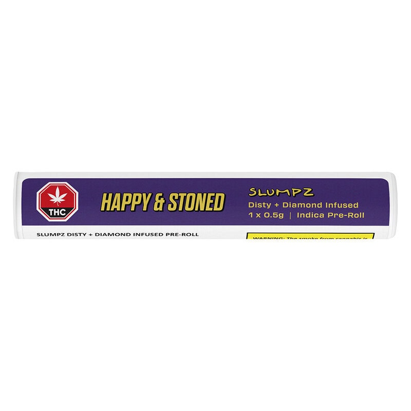 Happy and Stoned SLUMPZ Disty+Diamonds Infused Single Montrose Cannabis