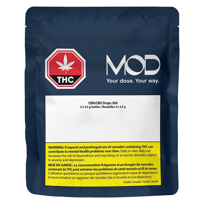 CBN:CBD Drops <br>300mg <br>9ml - Image 2