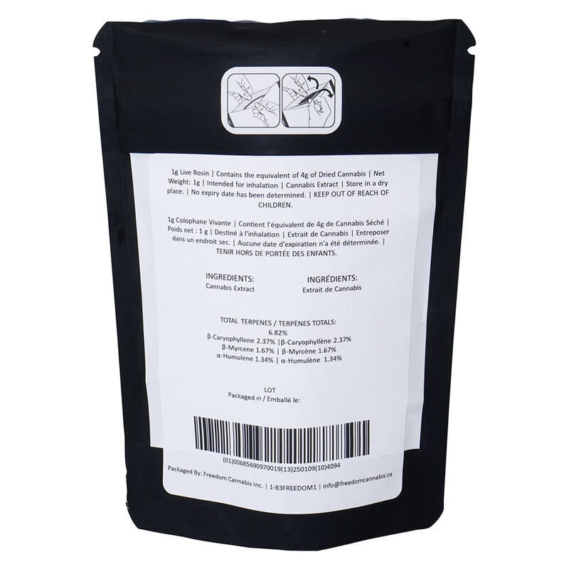 La Boca Top Shelf Live Rosin 1g