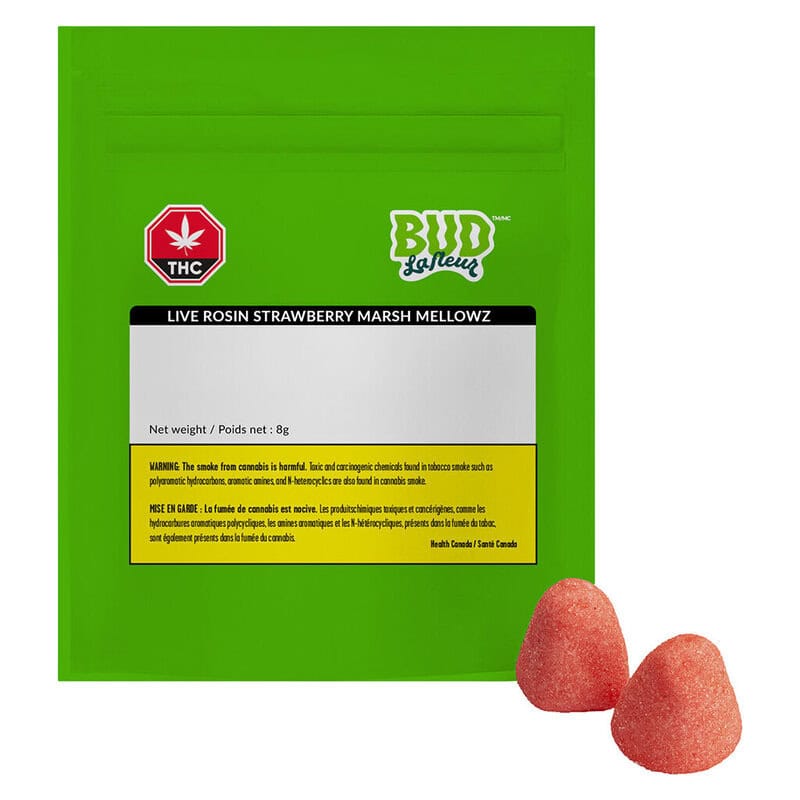 Live Rosin Strawberry Marsh Mellowz 2 Pack <br>Indica <br>10mg - Image 4