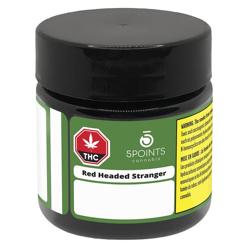 Red Headed Stranger 3.5g Sativa by 5 Points Cannabis