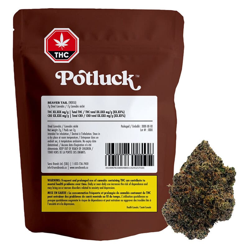 Beaver Tail 7g <br>Indica <br>31.2% - Image 2