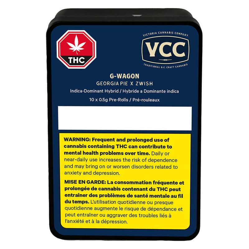 G-Wagon Pre-Rolls 10 Pack <br>Indica <br>31.15% | 2.78% Terps - Image 2