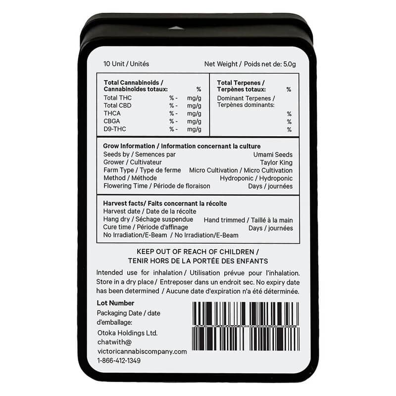 G-Wagon Pre-Rolls 10 Pack <br>Indica <br>31.15% | 2.78% Terps - Image 3