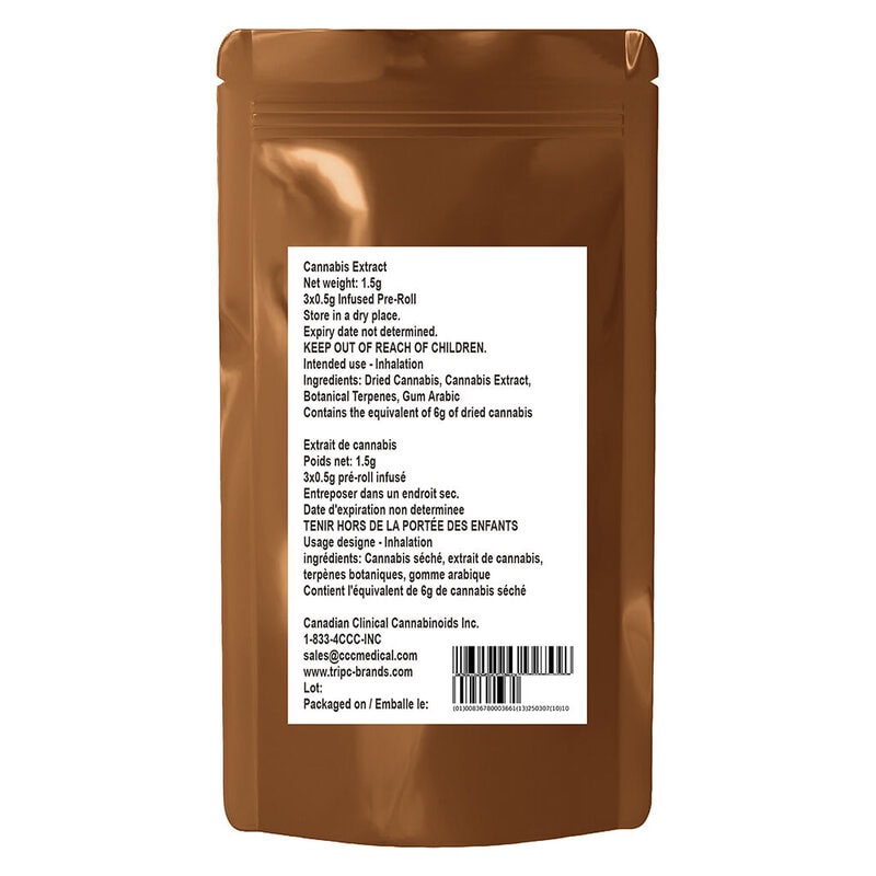 Benny Blunto Powdered Diamonds infused pre-rolls