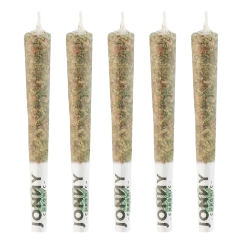 Jonny's Stash - Rotating Sativa Reefers (Cherry Bomb) 5 Pack <br>26.7% | 2.27% Terps
