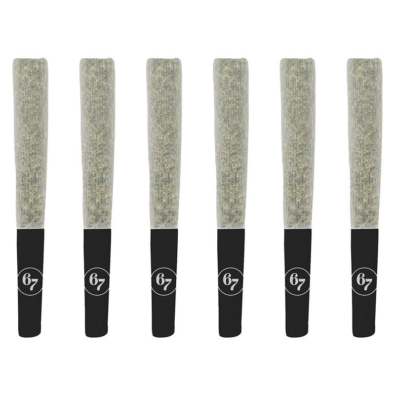 Fire Pack Pre-Rolls 6 Pack by Sixty Seven Sins