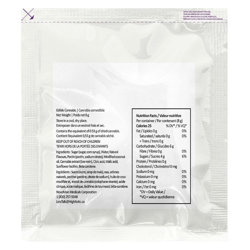 TenTen Sunny Drift Live Rosin Soft Chew 1 Pack <br>Sativa <br>10mg - Image 3