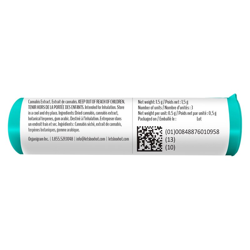 Diamond Doobies Trifecta Infused Pre-Rolls 3 Pack <br>Hybrid <br>45.0% - Image 3