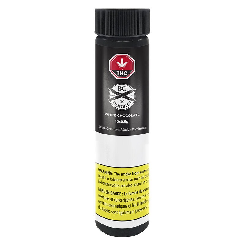 White Chocolate Pre-Rolls 10 Pack by BC Doobies