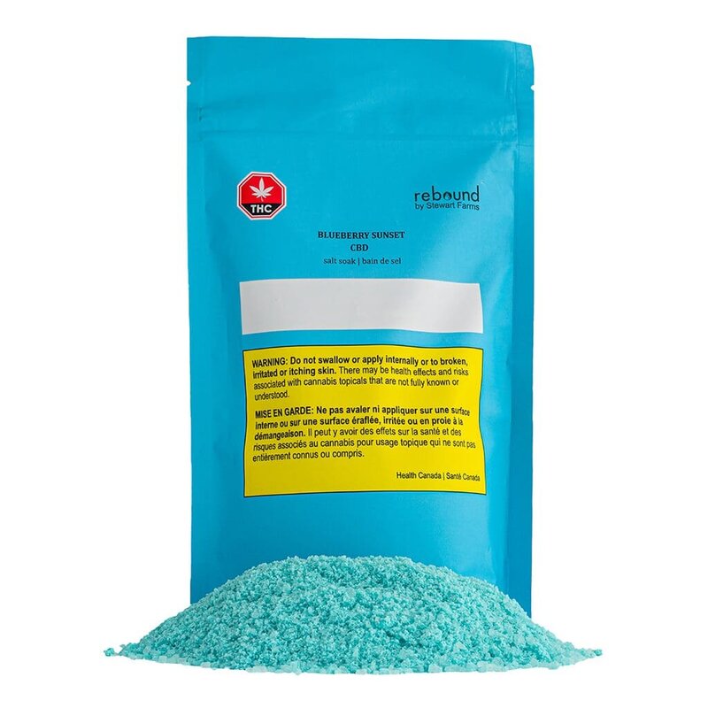 Blueberry Sunset Salt Soak CBD Stewart Farms