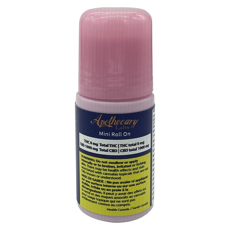 Maximum Strength Mini Roll On Stick 45g by Apothecary Labs