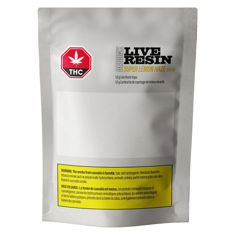 Super Lemon Haze Live Resin 510 1g by DEBUNK