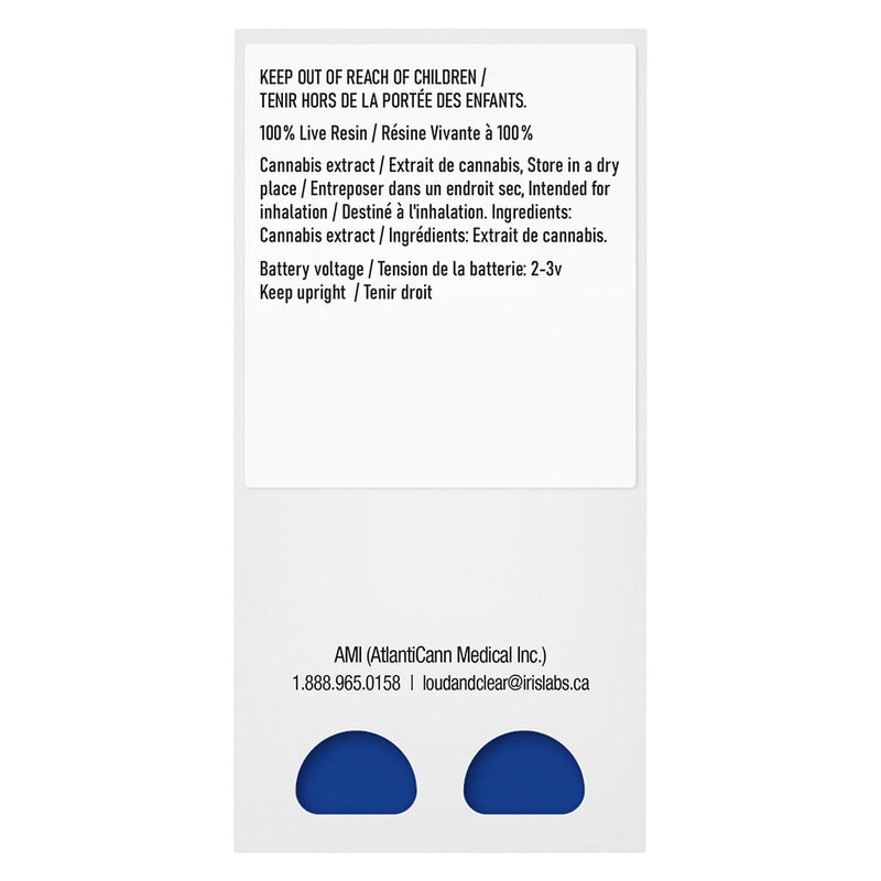 Cherry Bang Bang Live Resin 510 1g IRIS Labs Sativa Montrose Cannabis