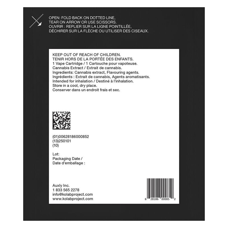 Strawberry Ice Diamonds 510 1g Kolab Project Sativa Montrose Cannabis